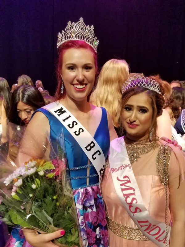 Judge for Miss BC, Canada -2018