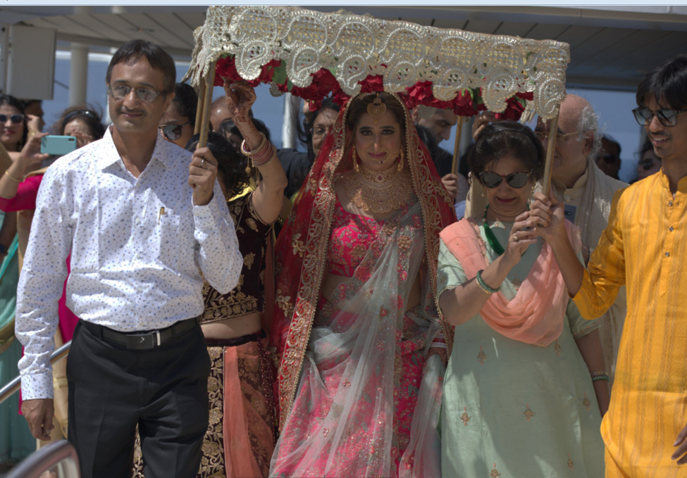 Grand Wedding entrance