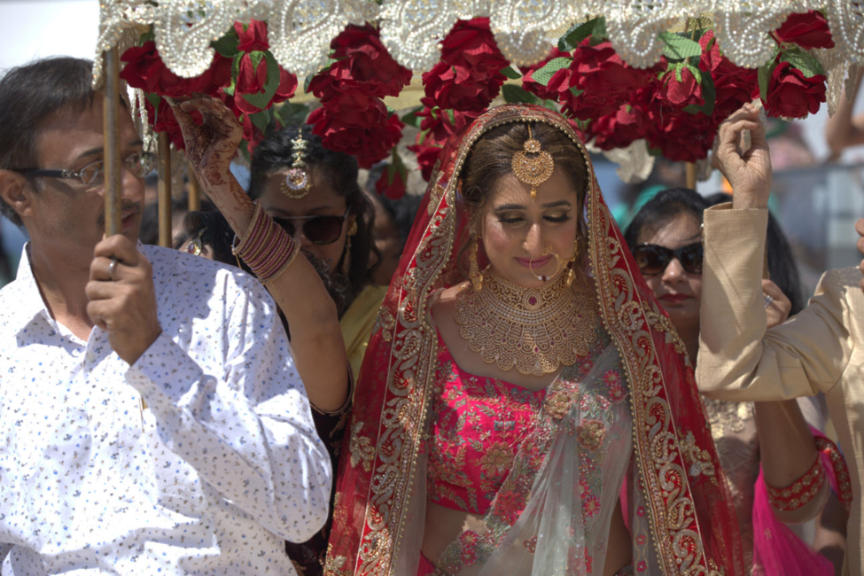 Grand Wedding entrance